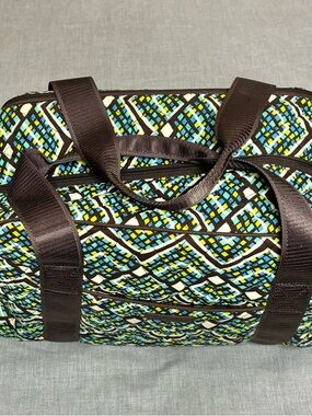 Vera Bradley Rain Forest Quilted Travel Bag